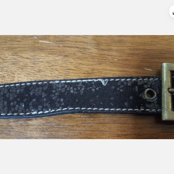 Sophia Visconti Shoulder Bag Leather Vintage Brown Purse Boho Italian Style bag - Picture 3 of 6